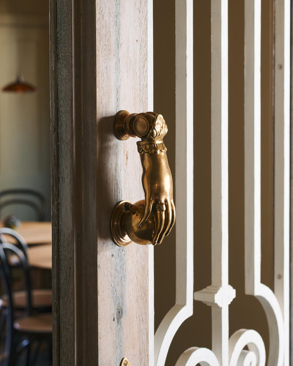 The Weaver's Hand Door Knocker TEST