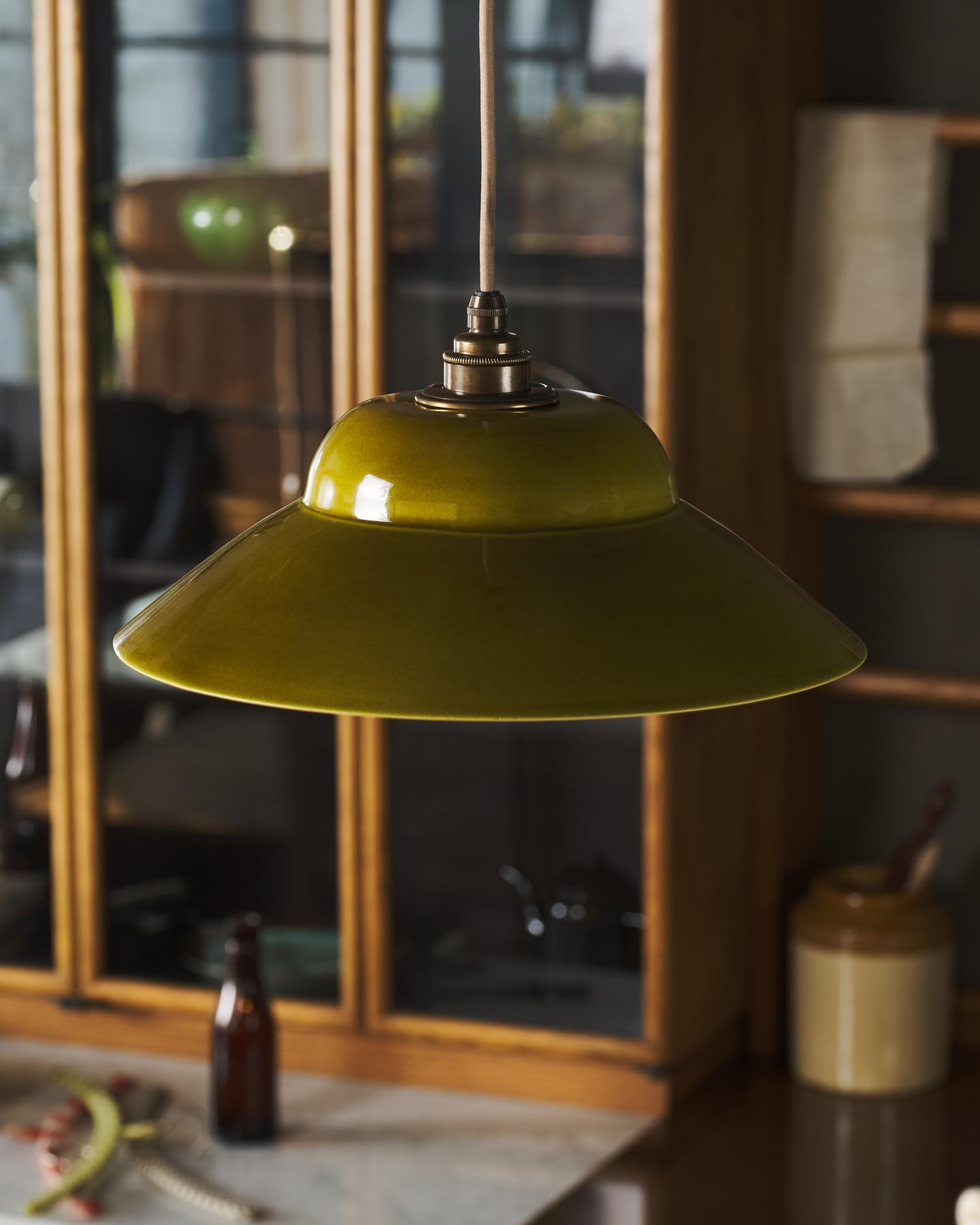 The Chartreuse Bonnet Pendant