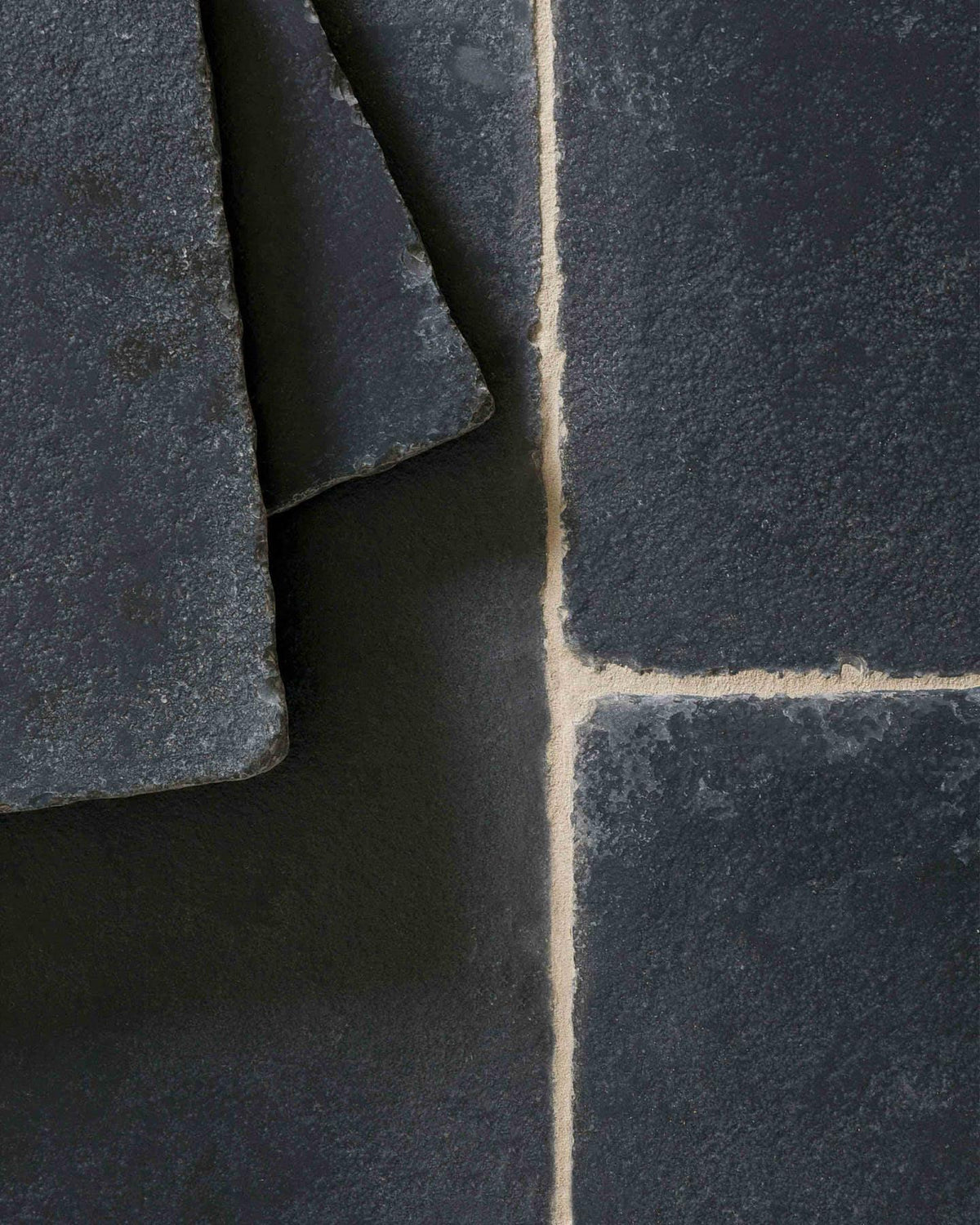 Brushed Charcoal Limestone - Sample Tile TEST