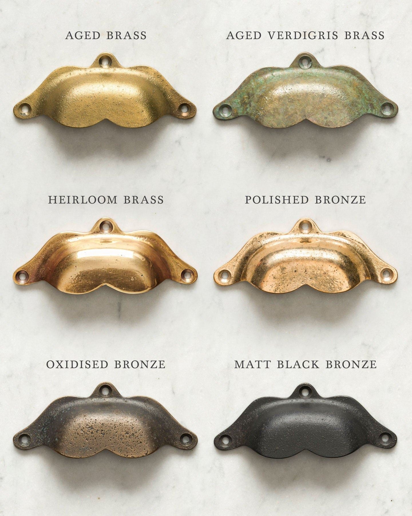 Aged Brass Boho Handle