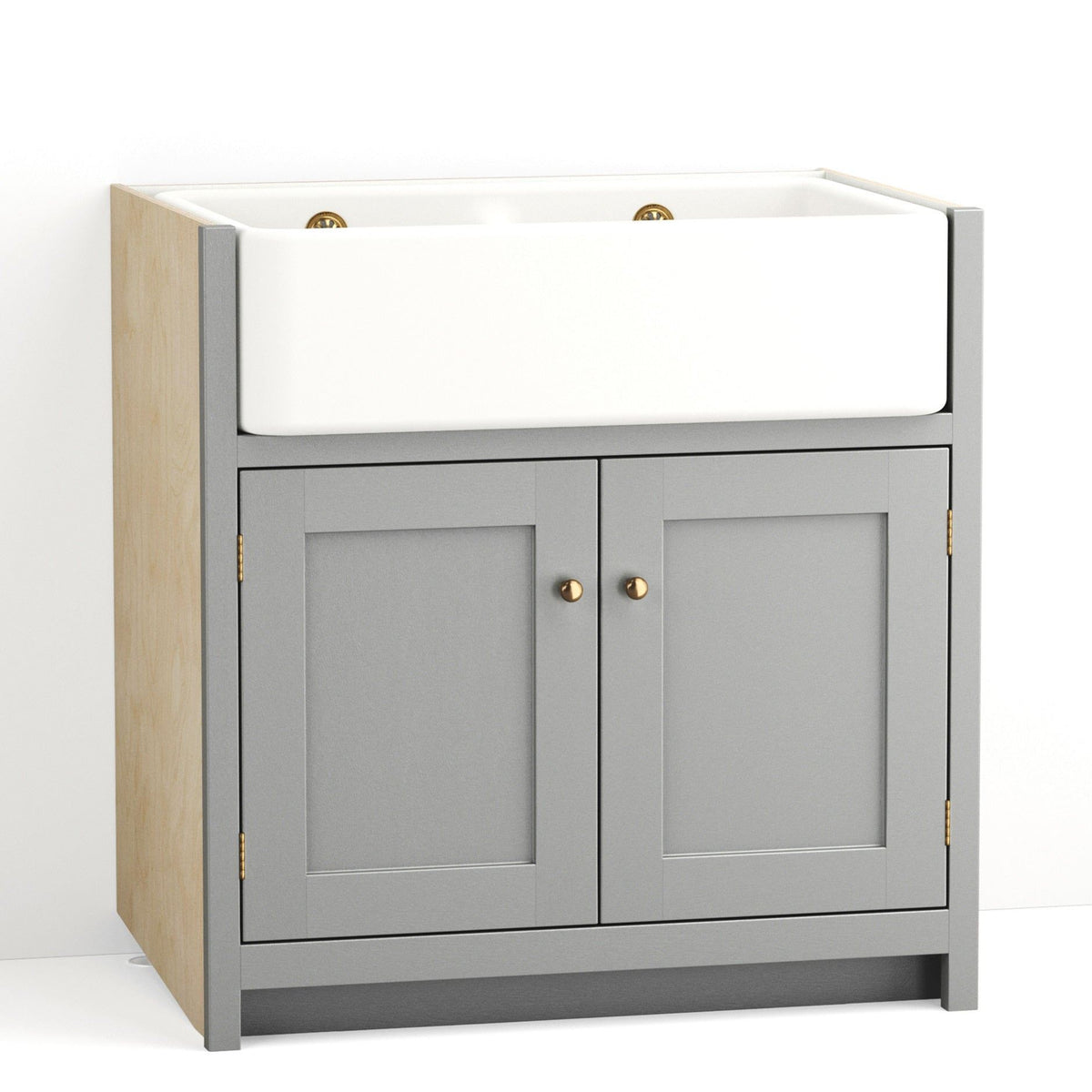 34 1/4" Double Sink Cabinet