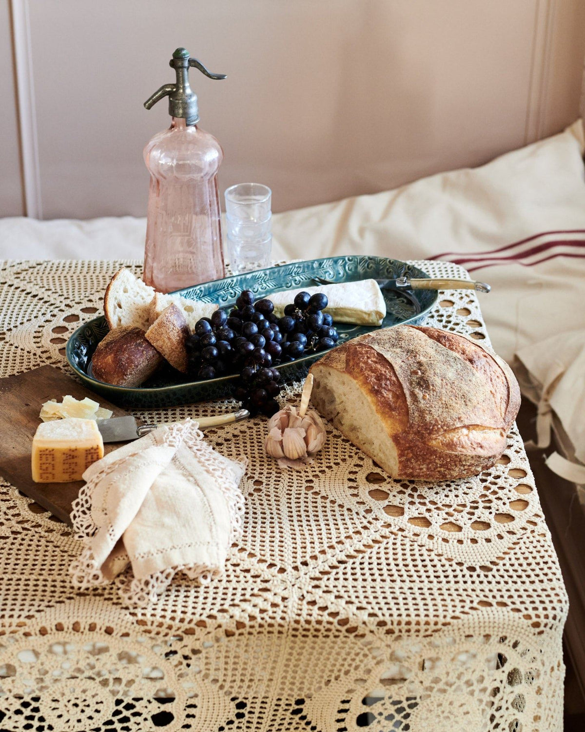 Oval Heirloom Platter - Indigo Blue TEST