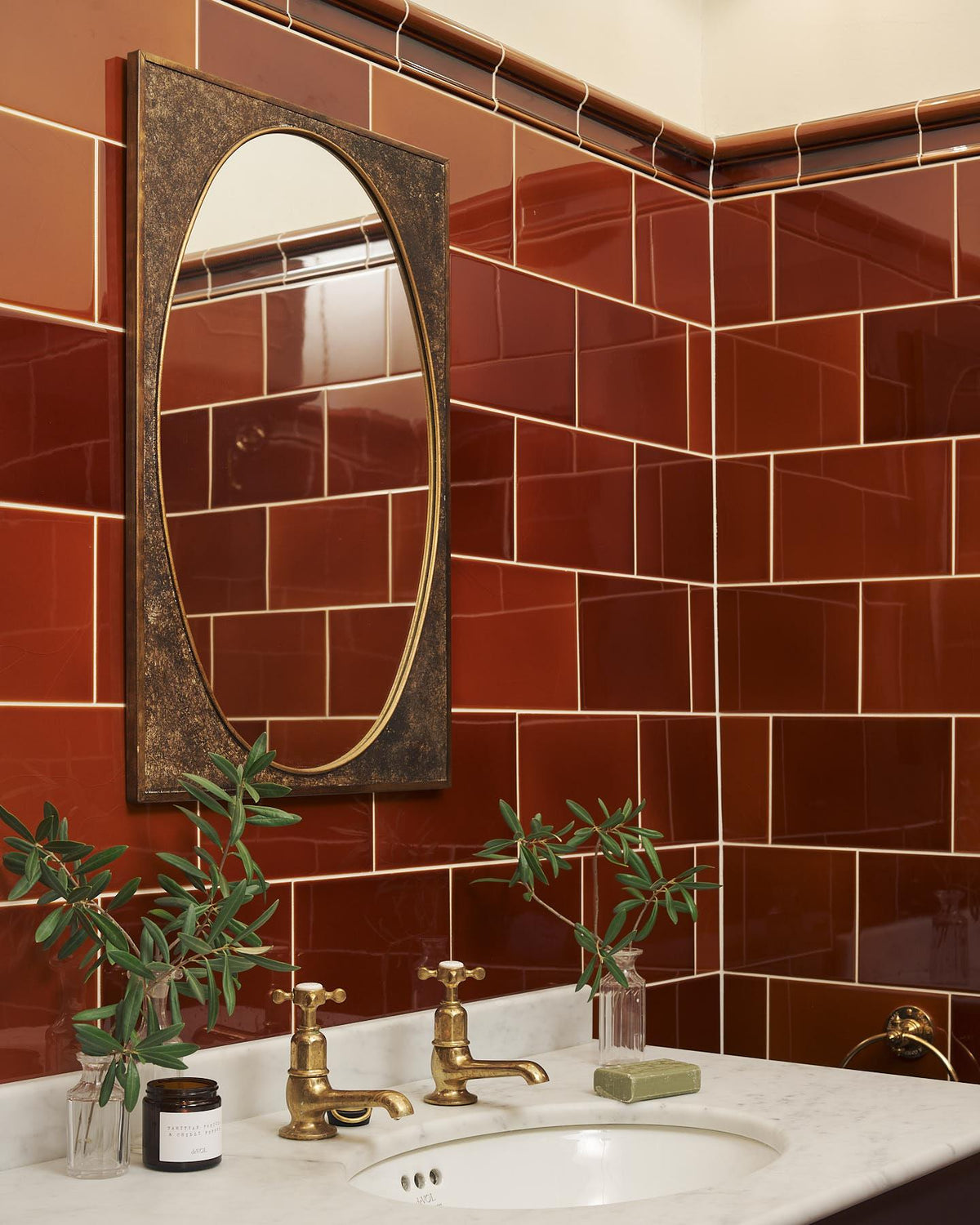 Kentish Brown Subway Tiles TEST