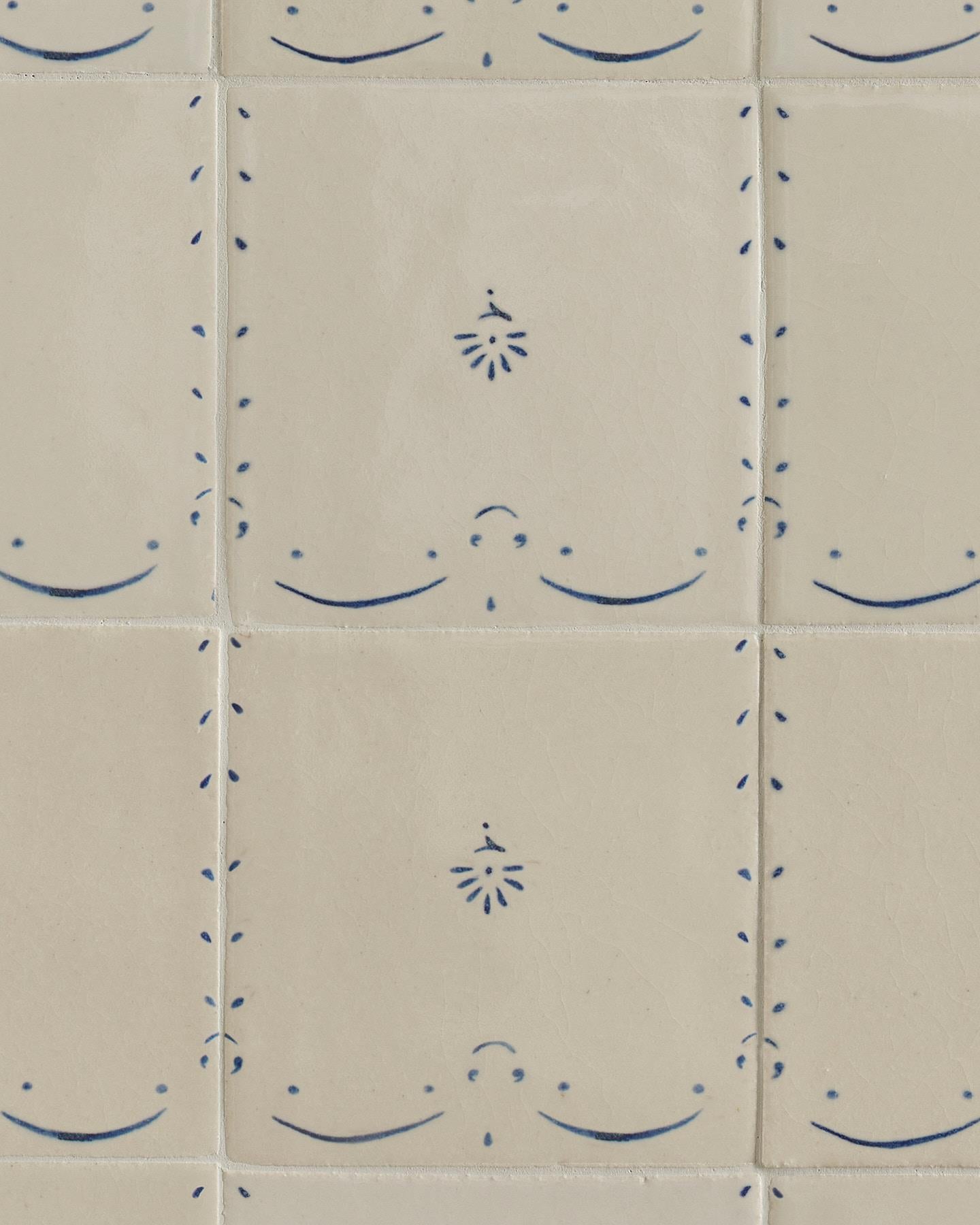 Ditsy Delft Tile - Delft in Blue