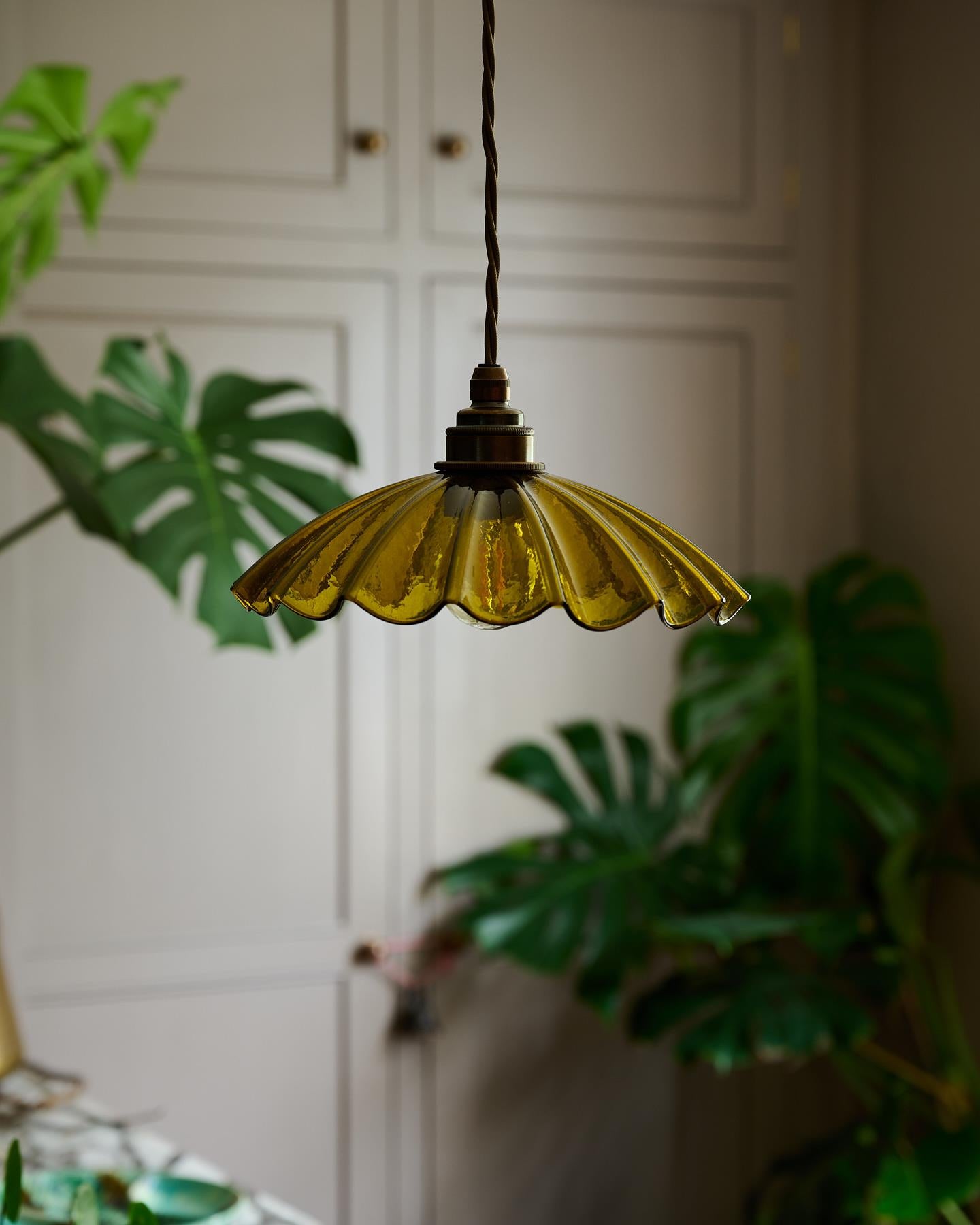 The Petite Frilly Chartreuse Light