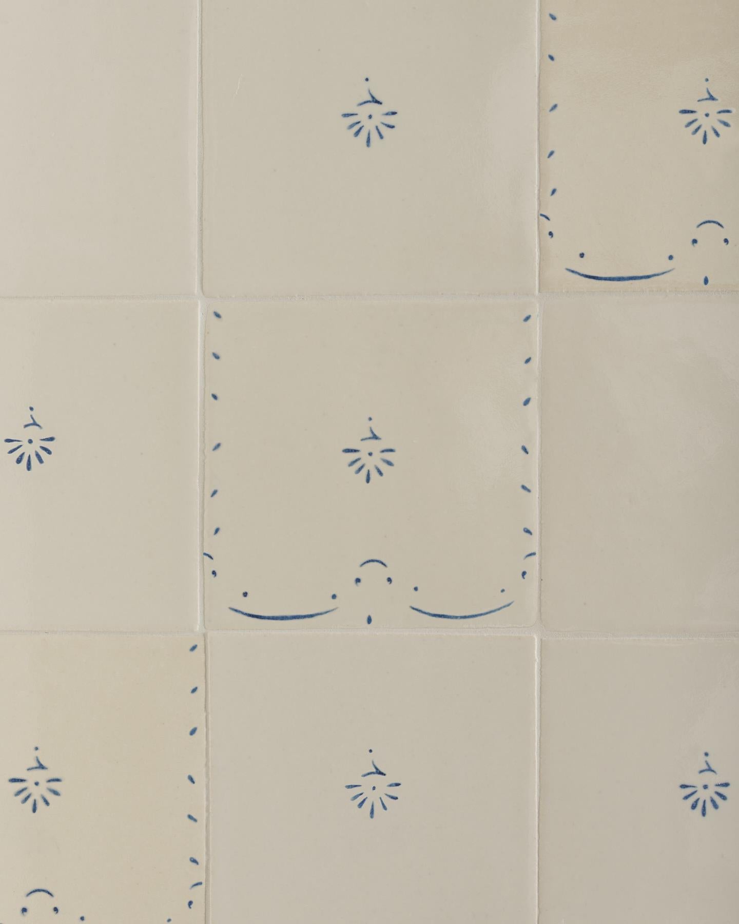 Ditsy Delft Tile - Delft in Blue