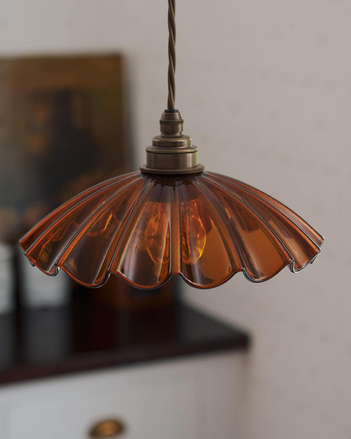 The Petite Frilly Amber Light TEST