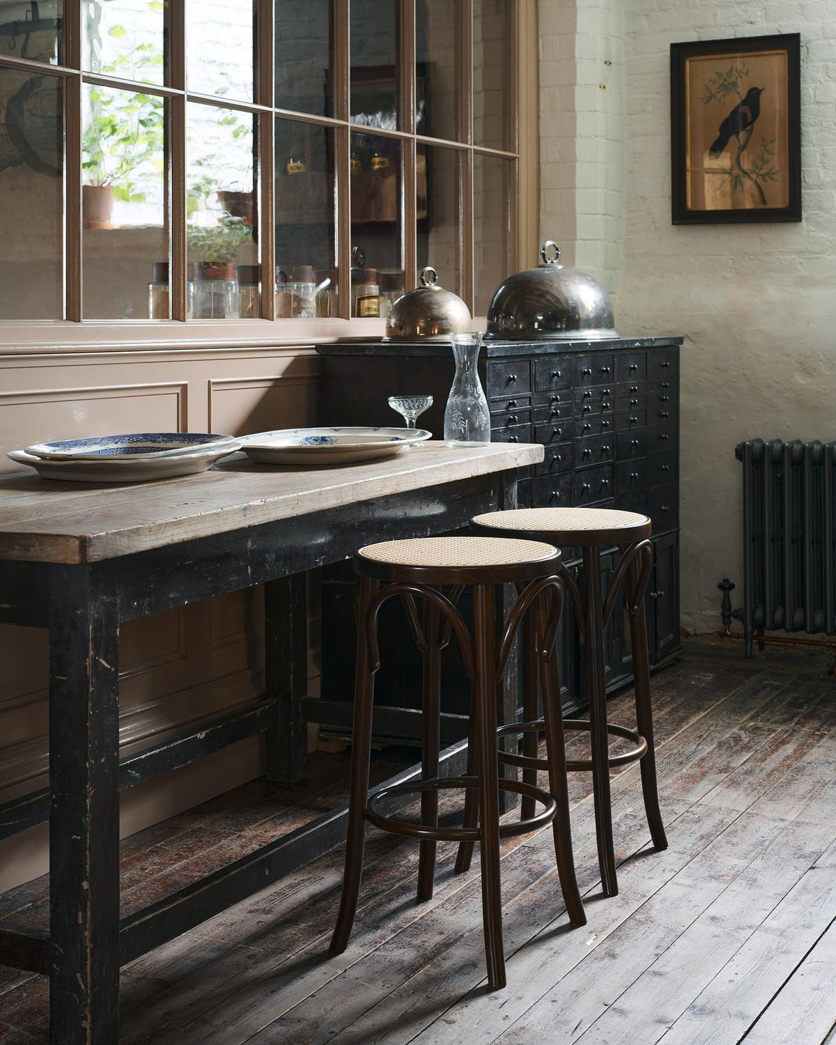 The Woven Top Bentwood Café Stool TEST