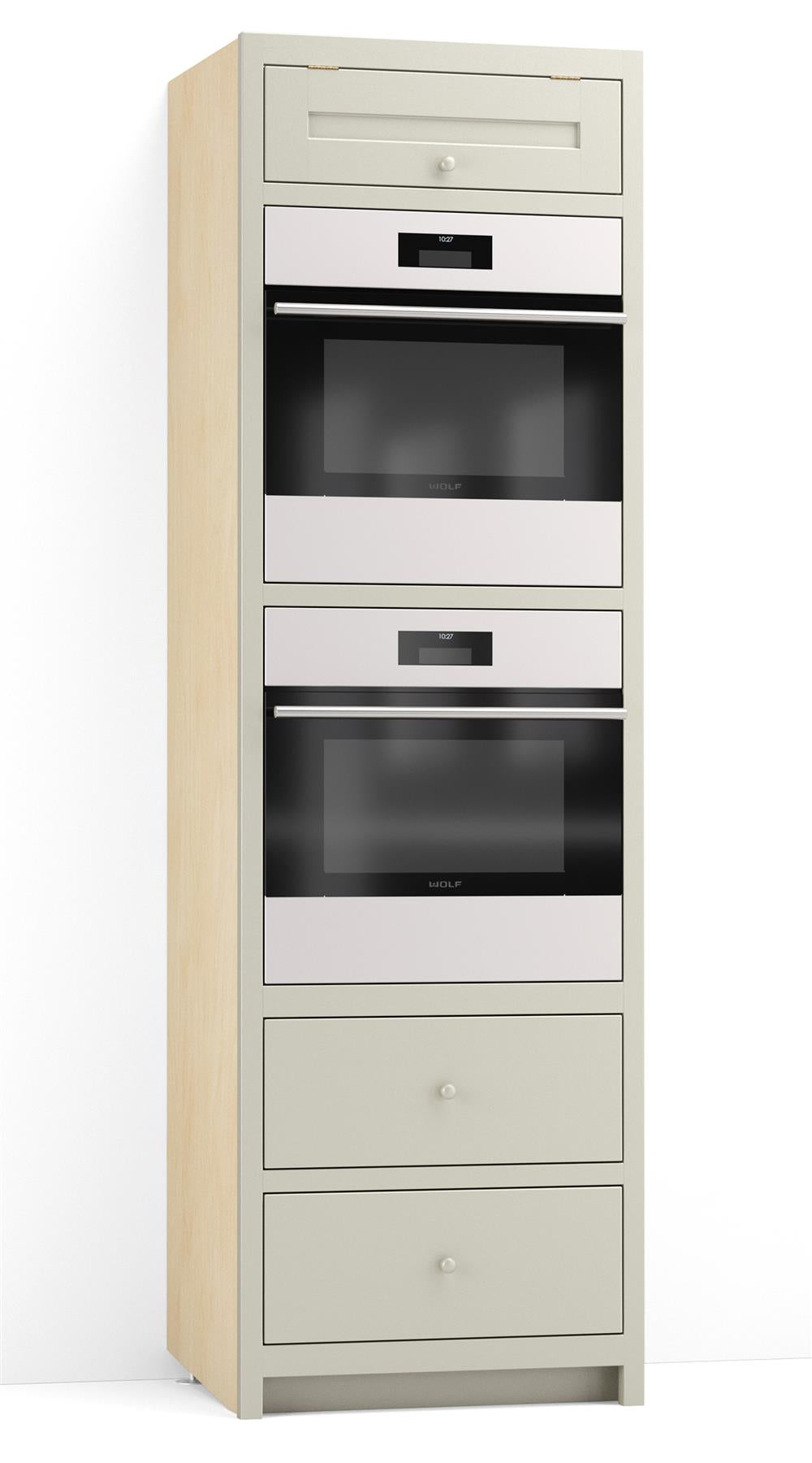 26 3/4" Double Oven Cabinet with Two Drawers