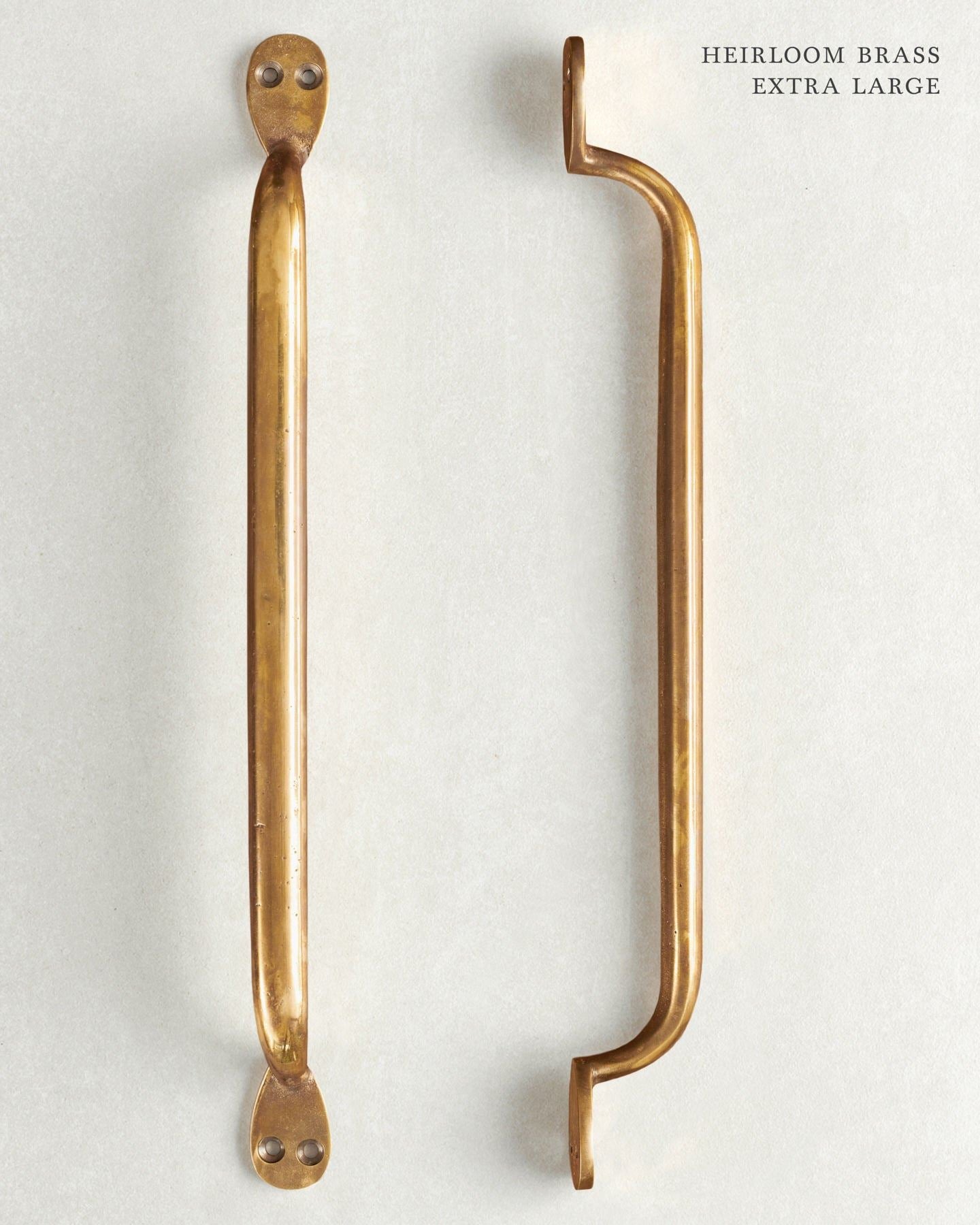 Heirloom Brass Pull Handle - Extra Large