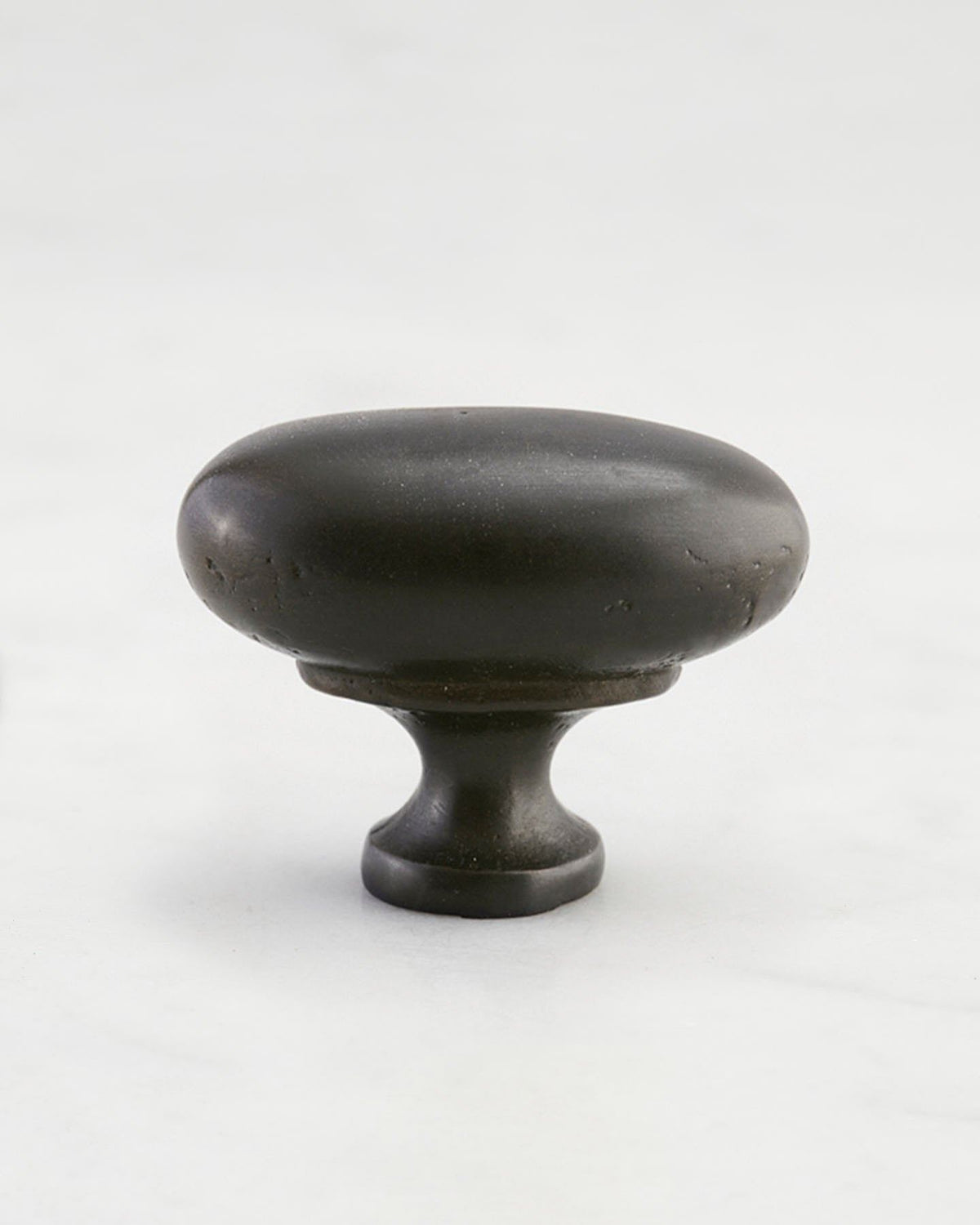 Matt Black Bronze Oval Knob - Large TEST