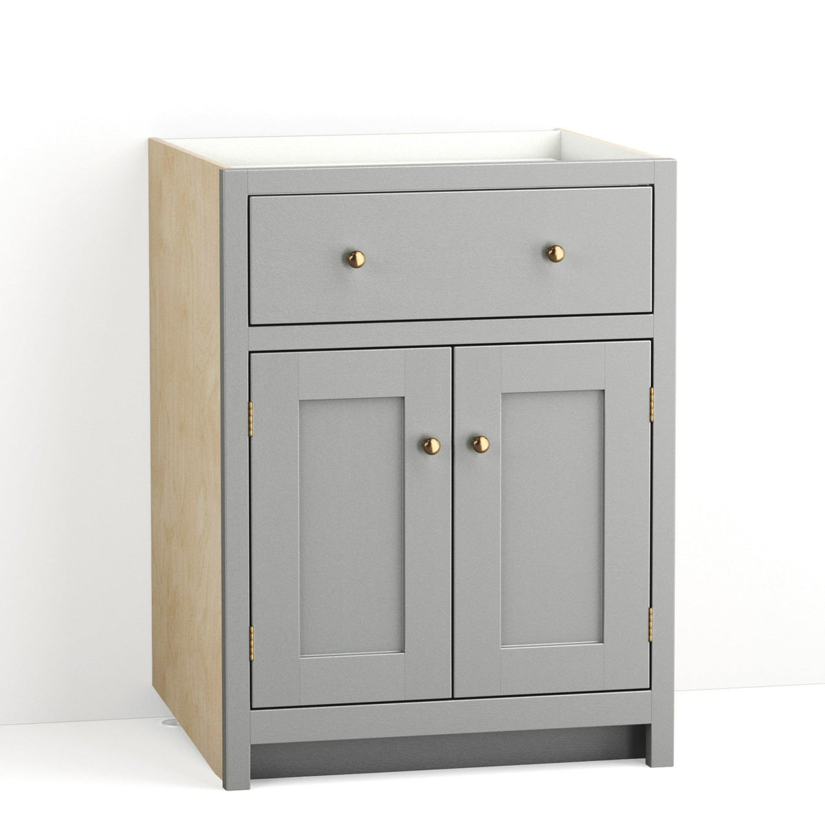 26 3/8" Door/Drawer Cabinet