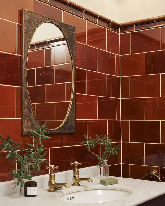 Kentish Brown Subway & Border Tiles