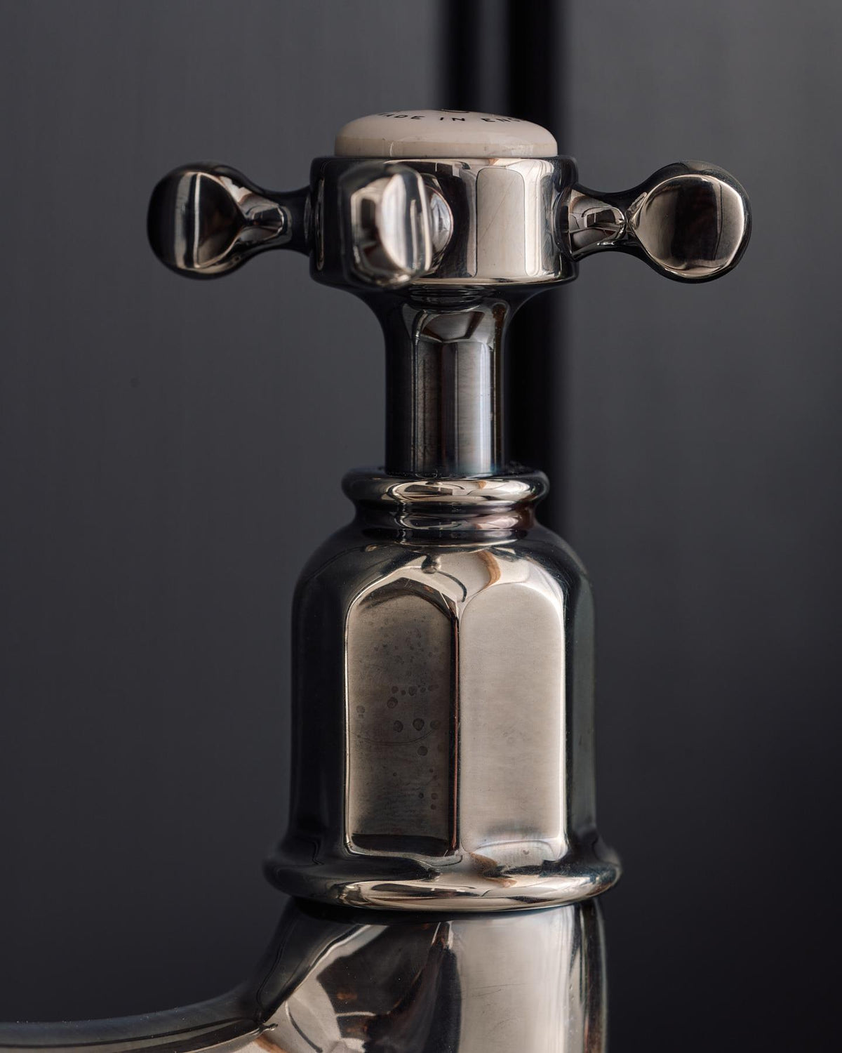 deVOL Antique Silver Ionian Tap TEST