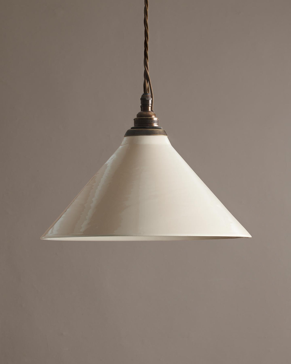 The Creamware Pendant Light - Large TEST
