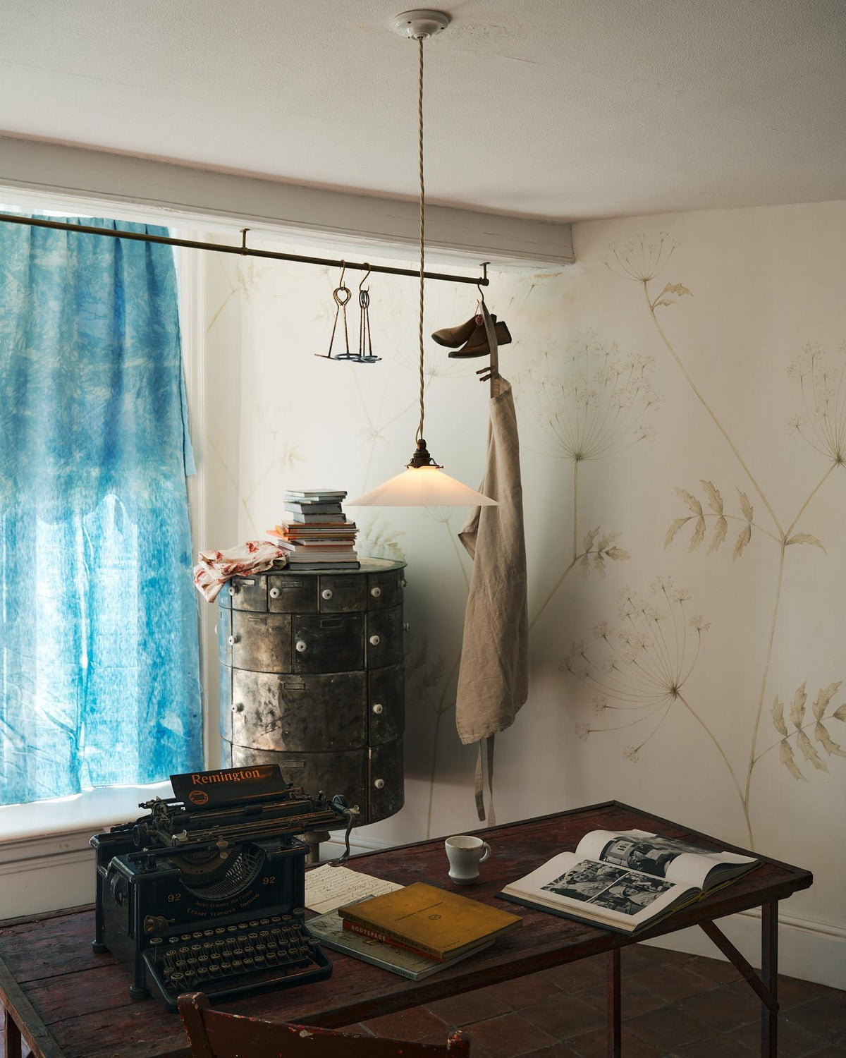 The Milk Glass Pendant Light TEST