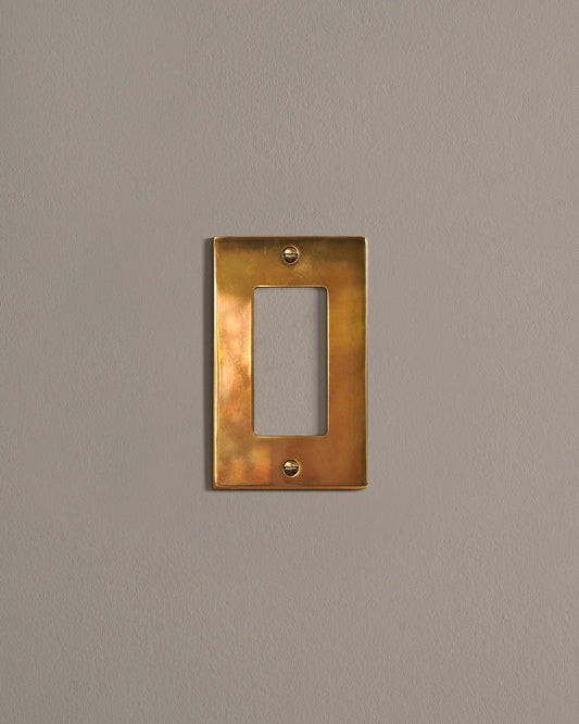 deVOL Heirloom Brass Decora Plate