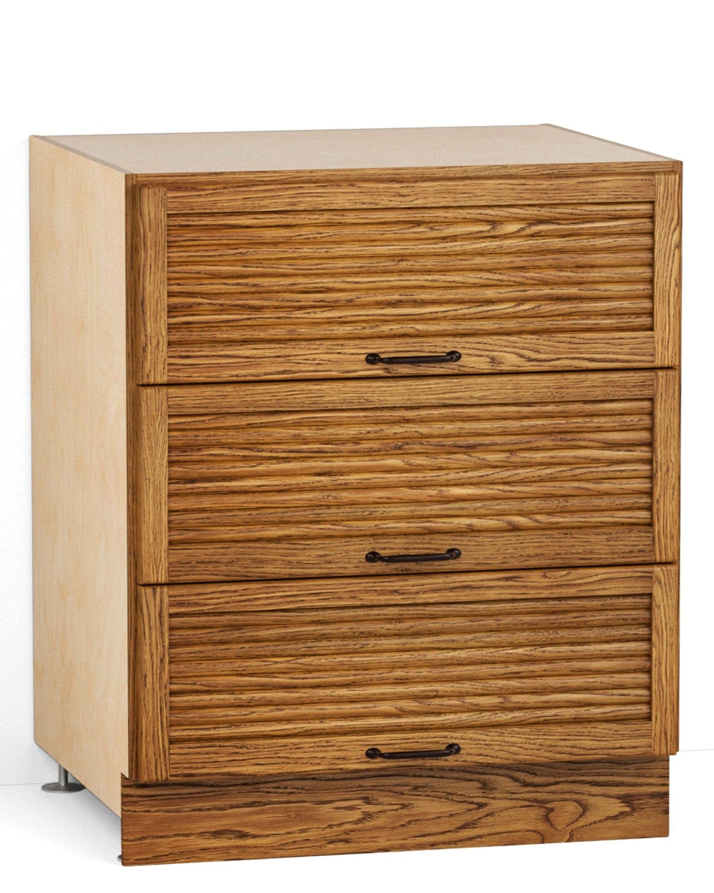 28 3/4" Tambour Drawer Cabinet