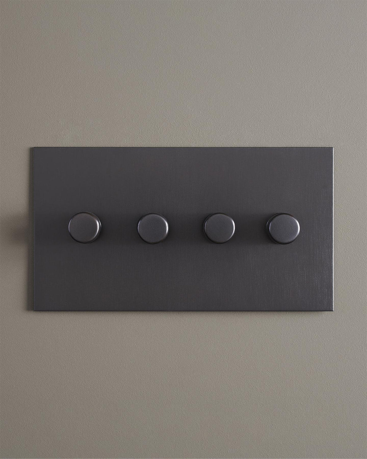 F&L Antique Bronze Dimmer Switch - 4 Gang TEST