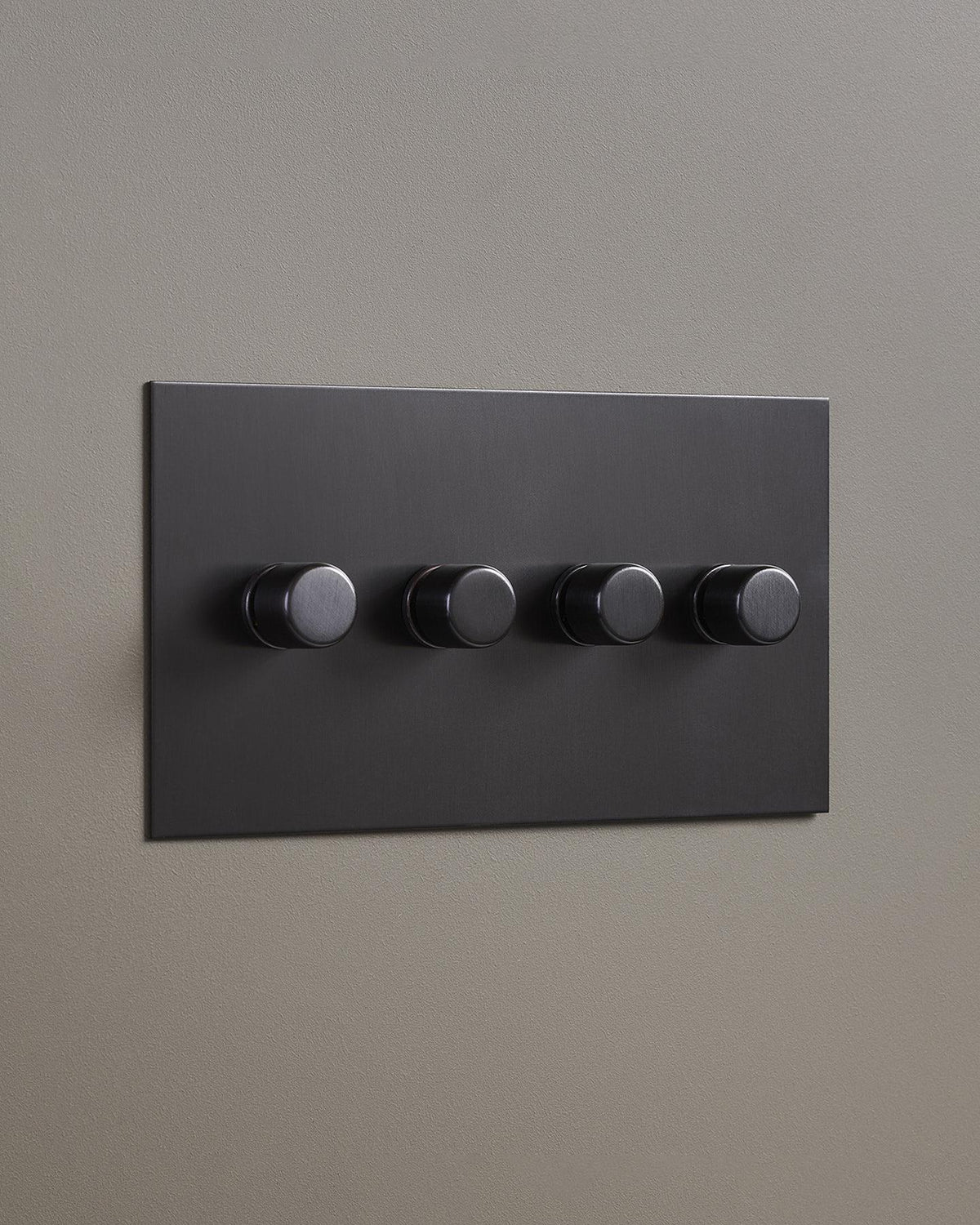 F&L Antique Bronze Dimmer Switch - 4 Gang TEST