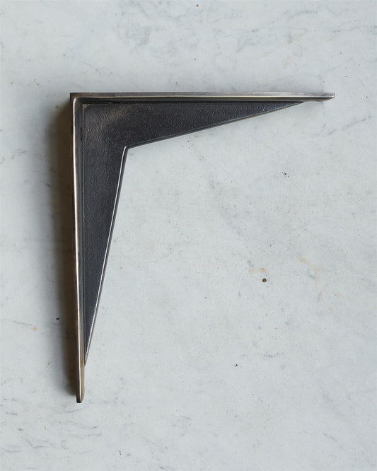 Classic Shelf Bracket - Oxidised Brass