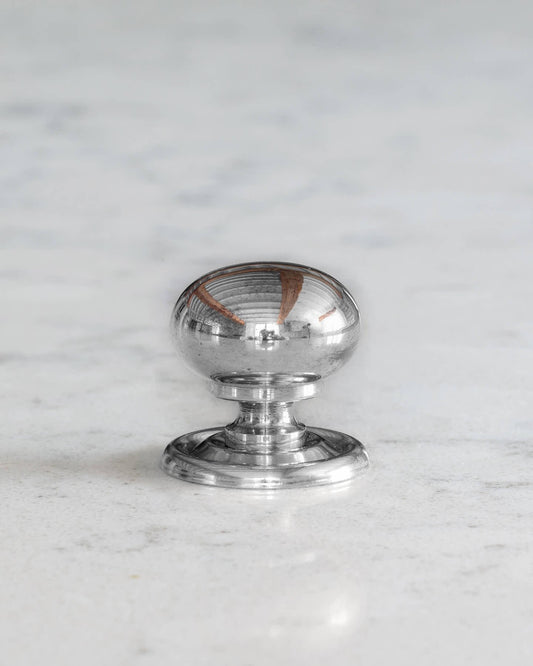 Bella Chrome Round Knob