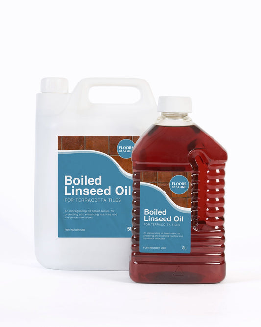 Boiled Linseed Oil for Terracotta Tiles