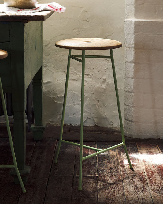 The Handyman Green Creedy Stool