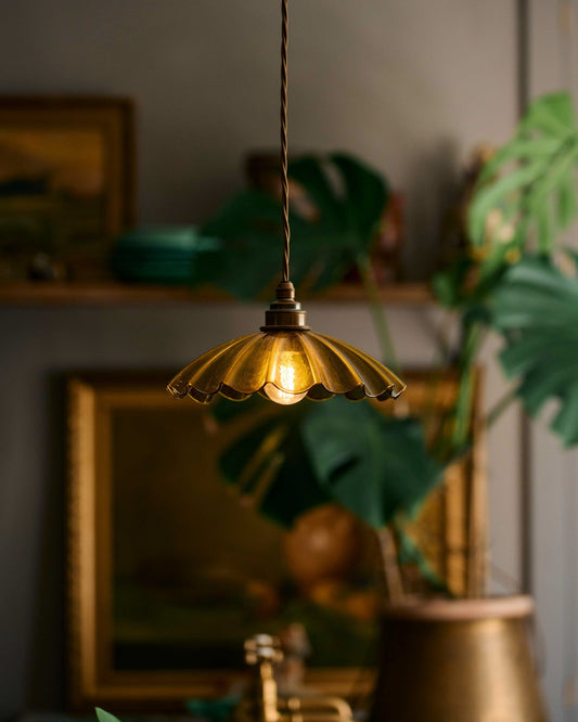 The Petite Frilly Chartreuse Light
