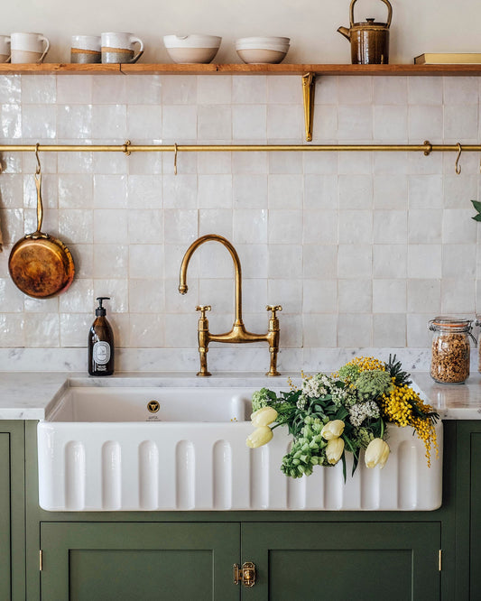 deVOL Extra Large Double Fluted Belfast Sink
