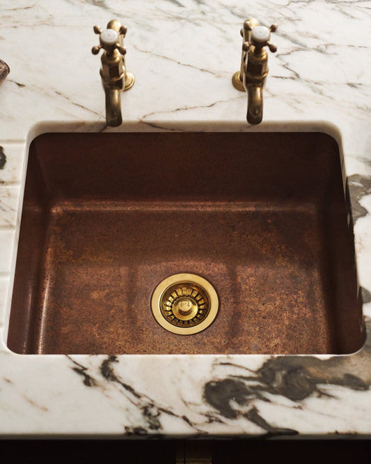 deVOL Standard Single Aged Copper Sink