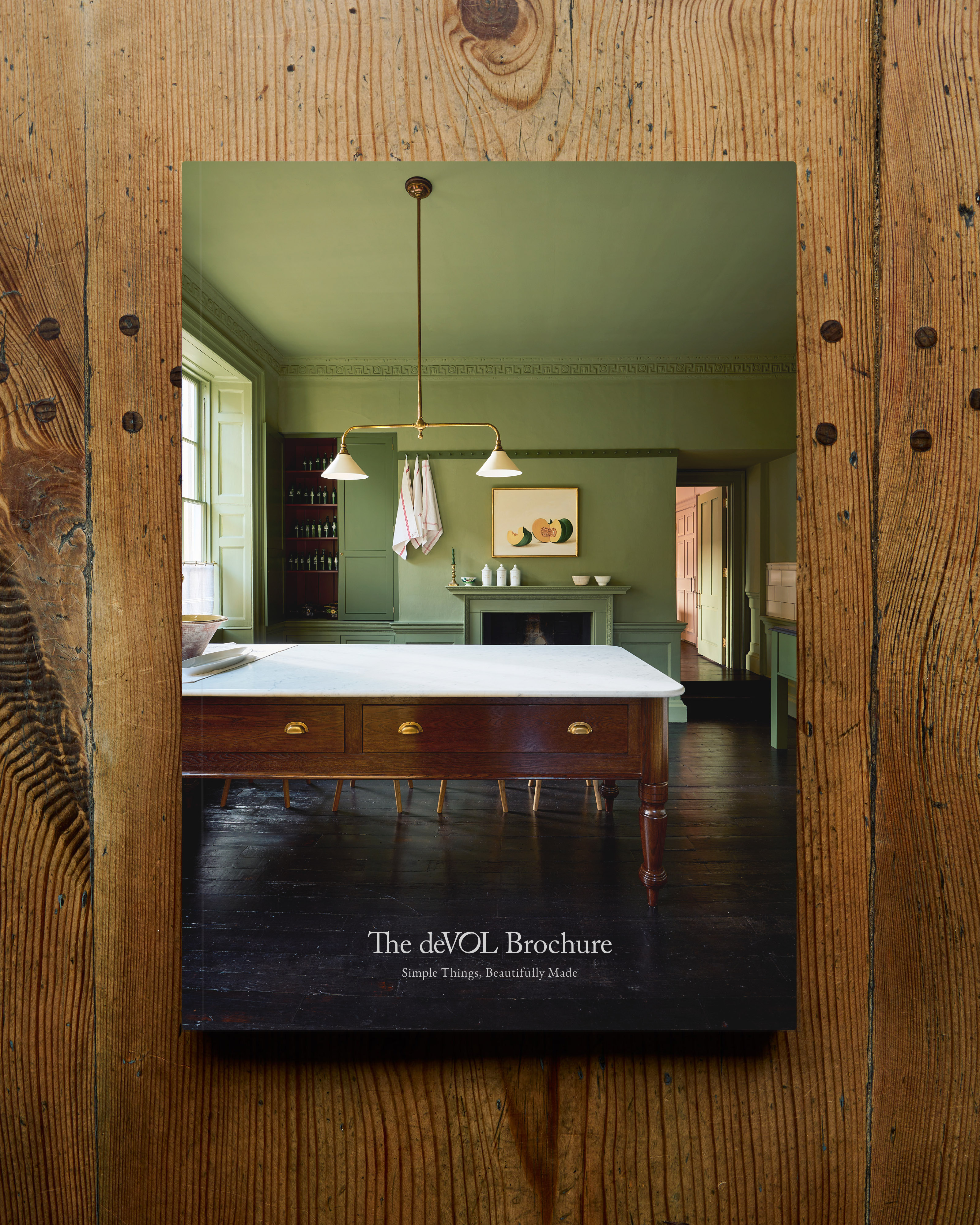 Photo of The deVOL Kitchens brochure