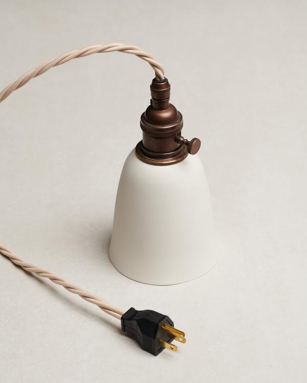 Plug-in Porcelain Beaker Lights