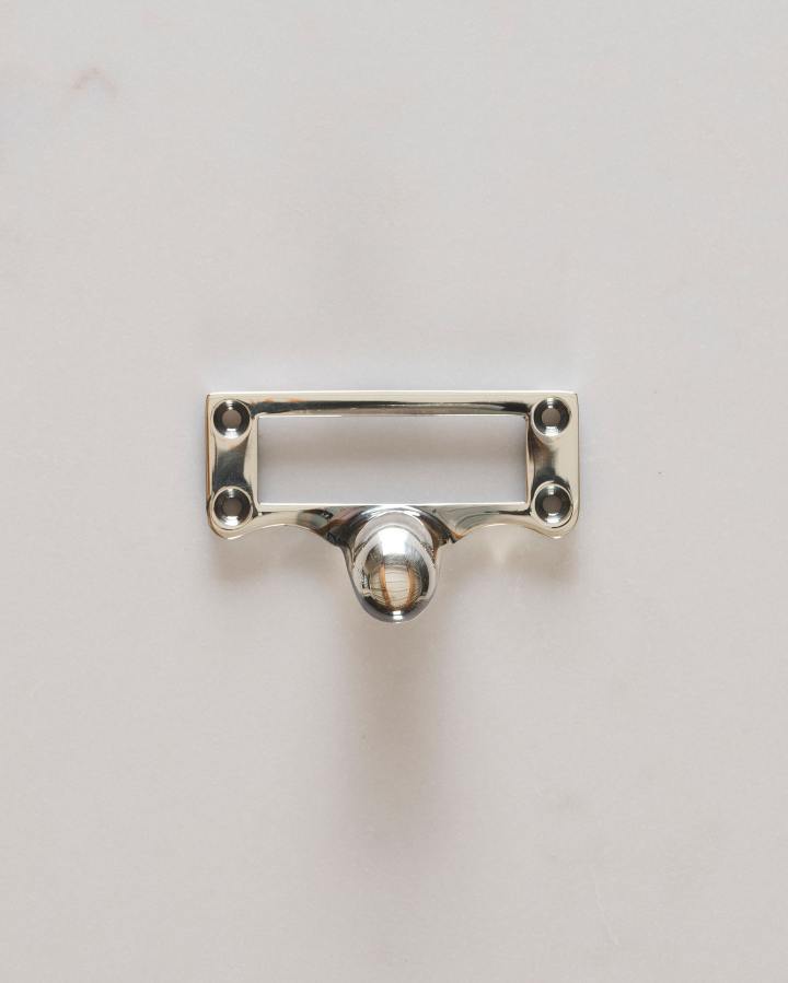 Antique Silver Cardframe Pull