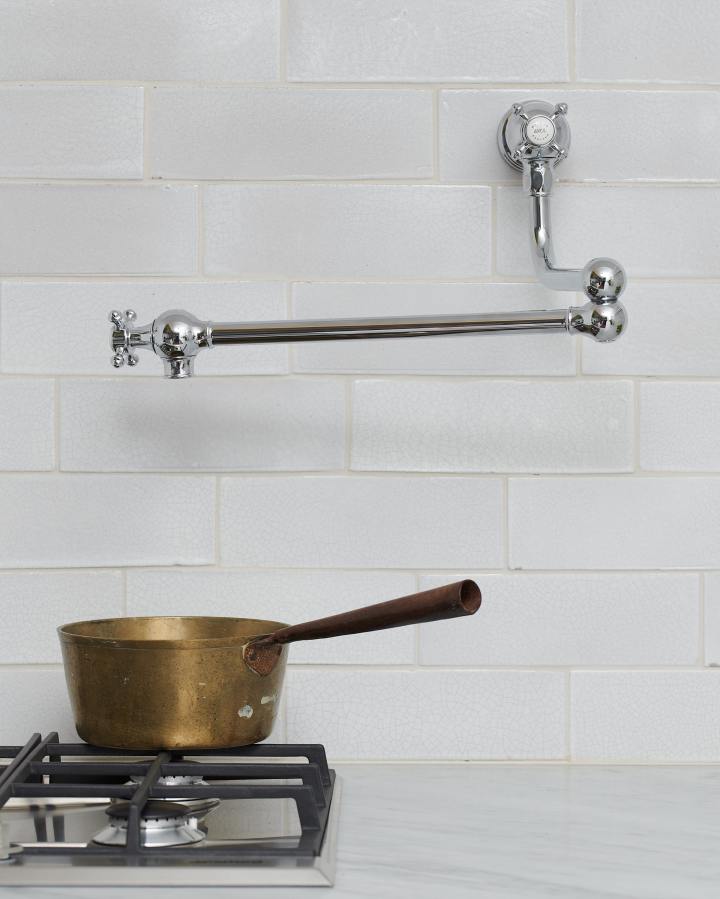 deVOL Chrome Pot Filler Tap