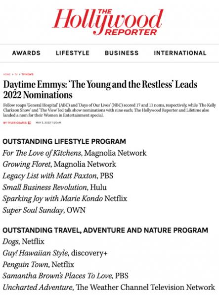 The Hollywood Reporter - 06 May 2022
