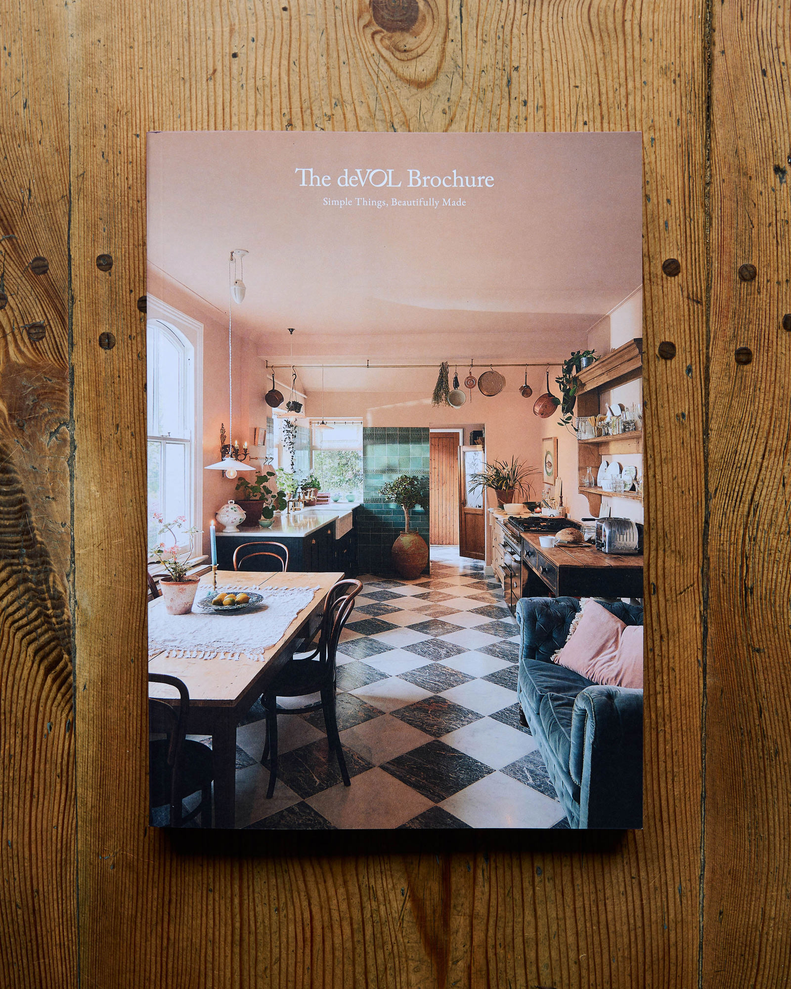 Photo of The deVOL Kitchens brochure