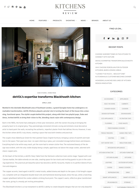 Kitchens Review - April 2025