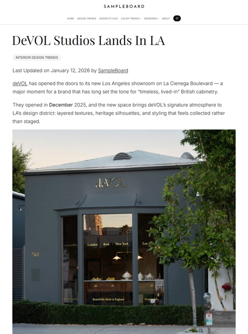 Sampleboard - January 2026