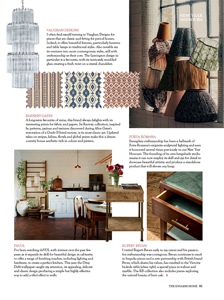 The English Home - January 2026