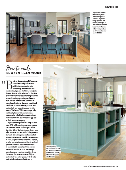 Kitchens, Bedrooms and Bathrooms - April 2024