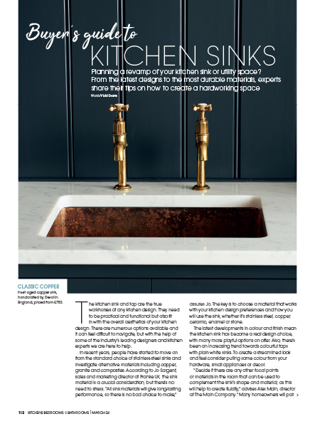 Kitchens, Bedrooms and Bathrooms - March 2024