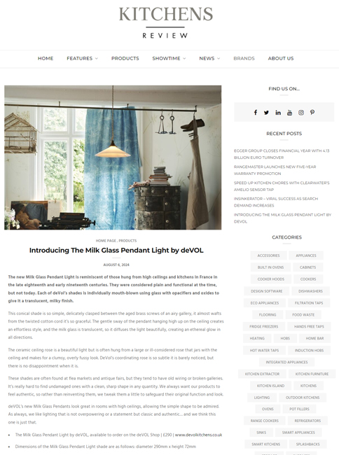 Kitchens Review - August 2024
